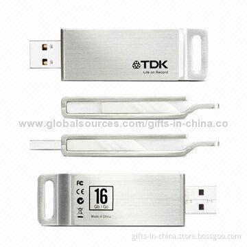 Metal 16GB USB Flash Drives, OEM Orders Welcomed, Uses Toshiba or Samsung Chipset